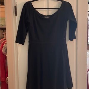 Lulus black dress worn once